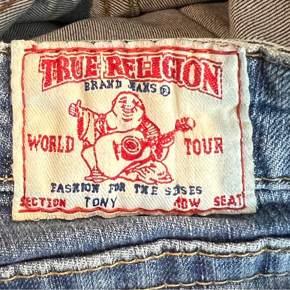 True Religion Tony Bootcut Denim Jeans - Picture 3 of 5